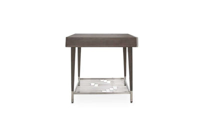 AICO by Michael Amini - Roxbury Park End Table - Slate - N9006202-220 veiw 2
