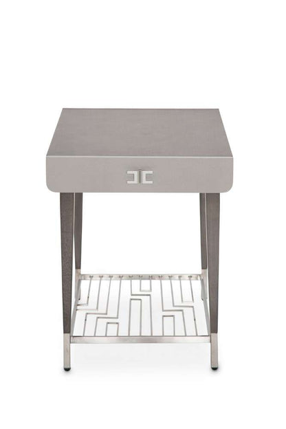 AICO by Michael Amini - Roxbury Park End Table - Slate - N9006202-220 veiw 4
