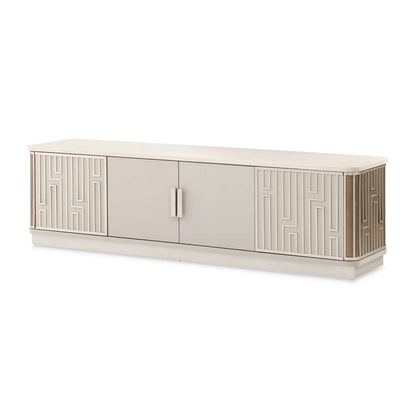 AICO by Michael Amini - Roxbury Park Media Cabinet - Slate - N9006081-220 veiw 1