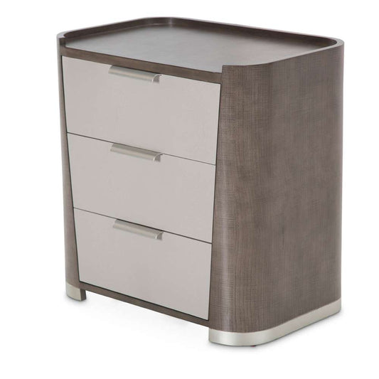 AICO by Michael Amini - Roxbury Park Nightstand - Slate - N9006040-220 veiw 1