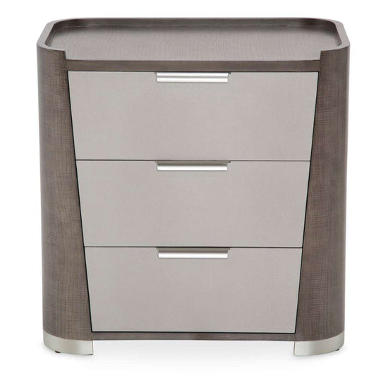 AICO by Michael Amini - Roxbury Park Nightstand - Slate - N9006040-220 veiw 2