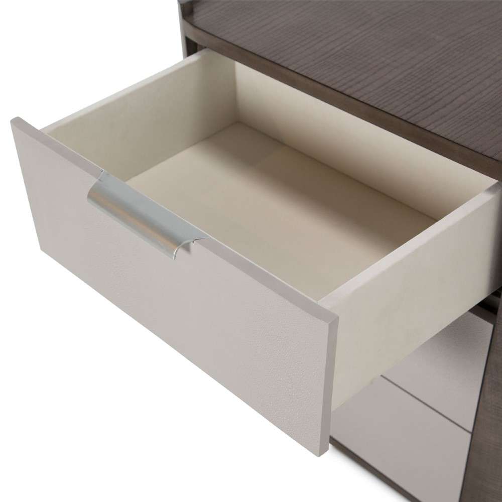 AICO by Michael Amini - Roxbury Park Nightstand - Slate - N9006040-220 veiw 5