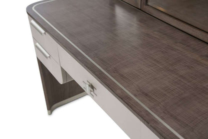AICO by Michael Amini - Roxbury Park Vanity with Mirror - Slate - N9006207-068-220 veiw 5