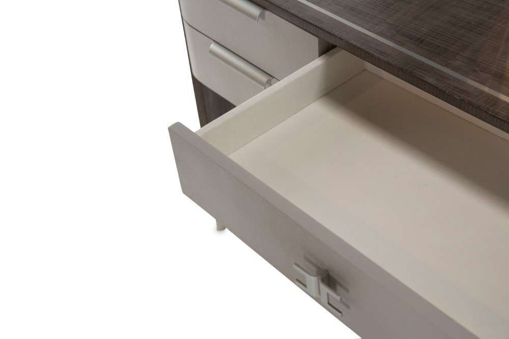 AICO by Michael Amini - Roxbury Park Vanity with Mirror - Slate - N9006207-068-220 veiw 6