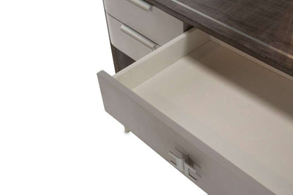 AICO by Michael Amini - Roxbury Park Vanity with Mirror - Slate - N9006207-068-220 veiw 6