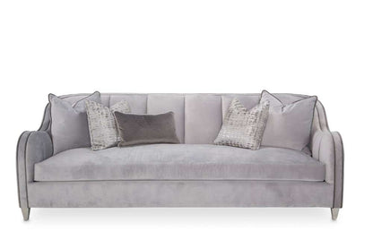 AICO by Michael Amini - Roxbury Park Velvet Sofa - Steel/Slate - N9006815-STEEL-220 veiw 2