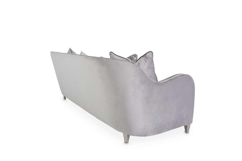 AICO by Michael Amini - Roxbury Park Velvet Sofa - Steel/Slate - N9006815-STEEL-220 veiw 3