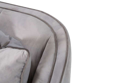 AICO by Michael Amini - Roxbury Park Velvet Sofa - Steel/Slate - N9006815-STEEL-220 veiw 6