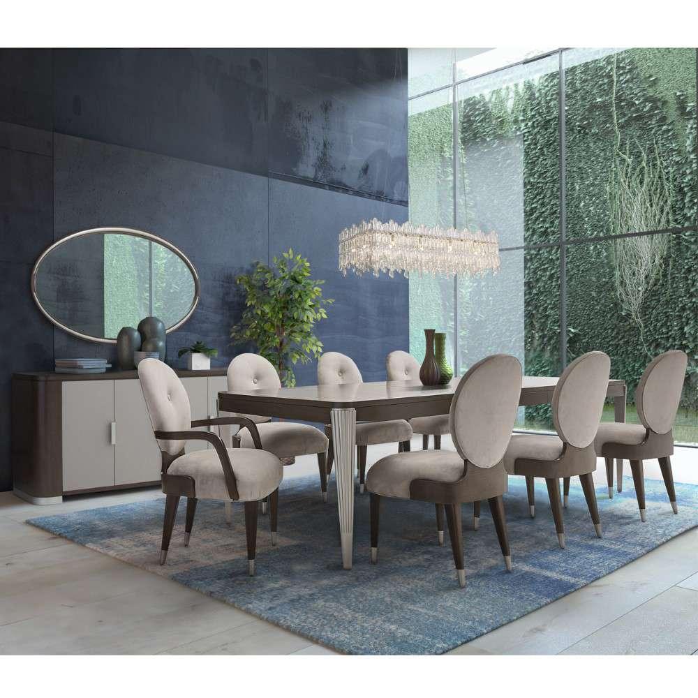 AICO by Michael Amini - Roxbury Park Wall Mirror - Slate - N9006260-220 veiw 2