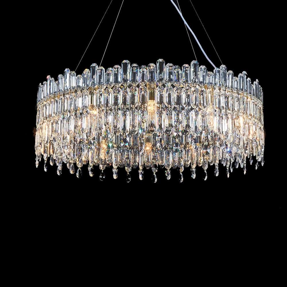 AICO by Michael Amini - Royal Crown - 12 Light Chandelier - LT-CH989-12CLR veiw 1