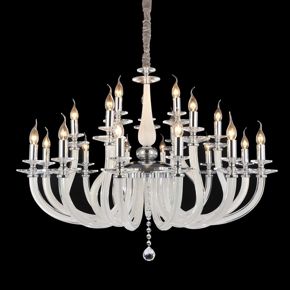 AICO by Michael Amini - San Marco 21 Light Chandelier - LT-CH908-21OPL veiw 1