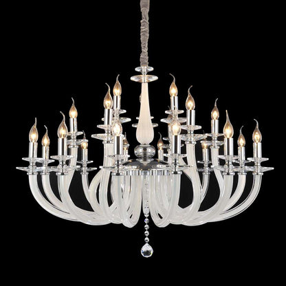 AICO by Michael Amini - San Marco 21 Light Chandelier - LT-CH908-21OPL veiw 1