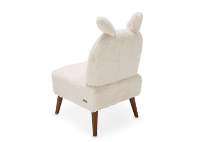 AICO by Michael Amini - Silicon Babies Bunny Armless Chair PWD in Capri Finish - KIA-BUNN830-PWD-45 veiw 5