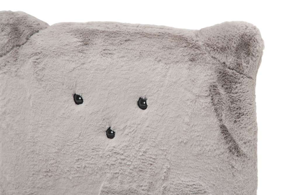 AICO by Michael Amini - Silicon Babies Kitten Armless Chair GRY in Capri Finish - KIA-KITT830-GRY-45 veiw 3