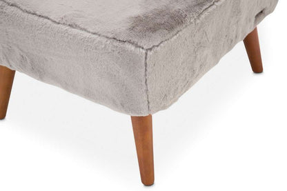 AICO by Michael Amini - Silicon Babies Kitten Armless Chair GRY in Capri Finish - KIA-KITT830-GRY-45 veiw 4