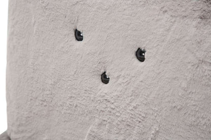 AICO by Michael Amini - Silicon Babies Kitten Armless Chair GRY in Capri Finish - KIA-KITT830-GRY-45 veiw 6