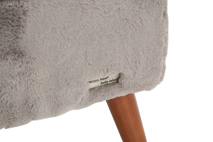 AICO by Michael Amini - Silicon Babies Kitten Armless Chair GRY in Capri Finish - KIA-KITT830-GRY-45 veiw 7