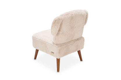 AICO by Michael Amini - Silicon Babies Puppy Armless Chair STN in Capri Finish - KIA-PUPP830-STN-45 veiw 4