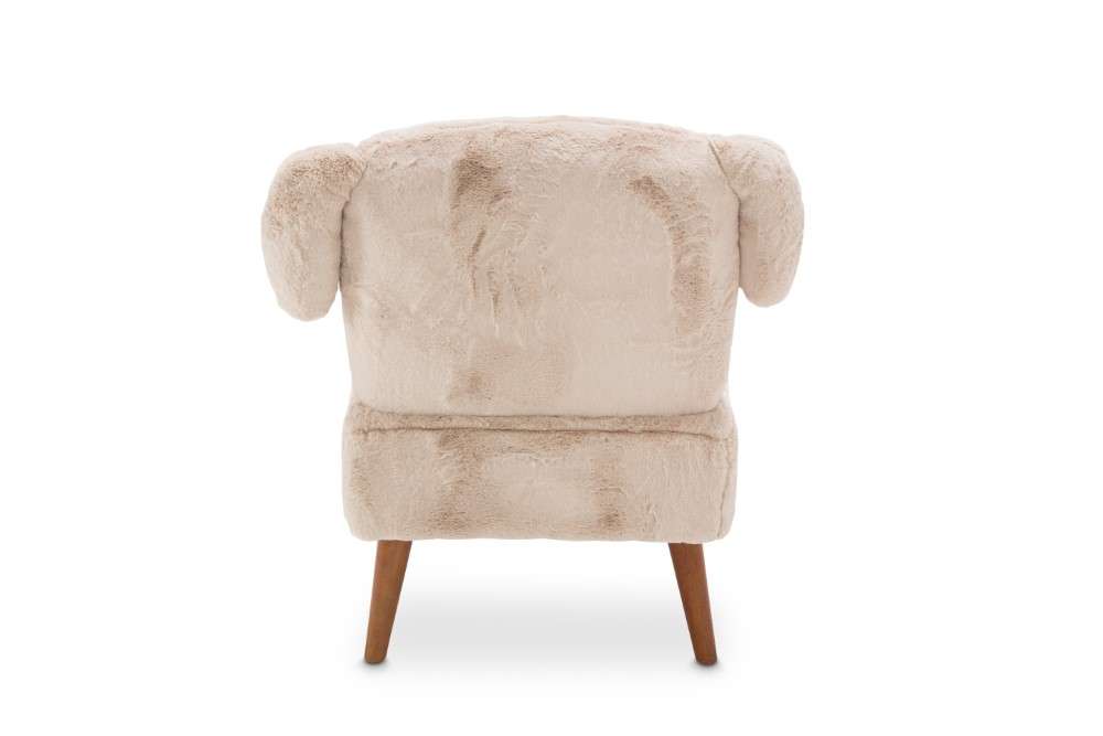 AICO by Michael Amini - Silicon Babies Puppy Armless Chair STN in Capri Finish - KIA-PUPP830-STN-45 veiw 5