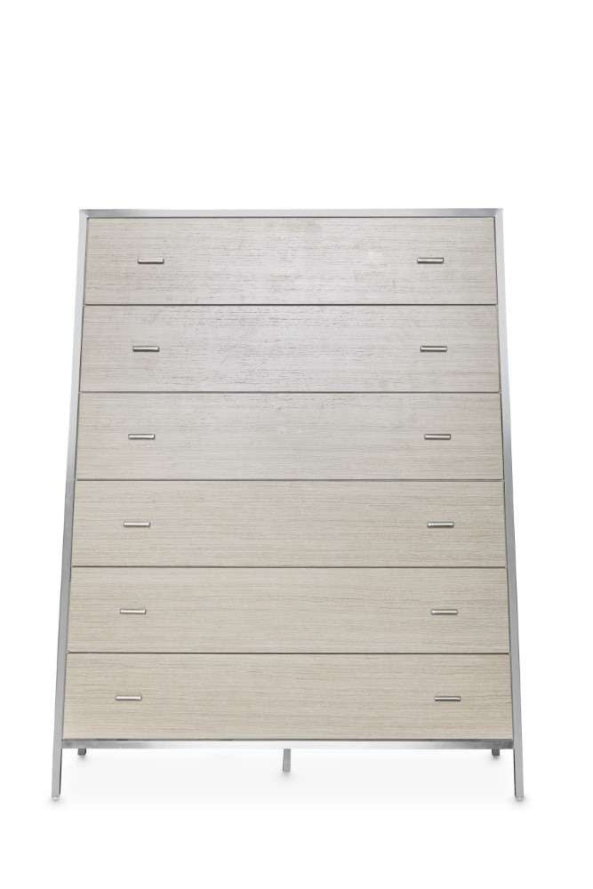 AICO by Michael Amini - Silverlake Village - 6 Drawer Chest - Washed Oak - KI-SLVG070-129 veiw 2