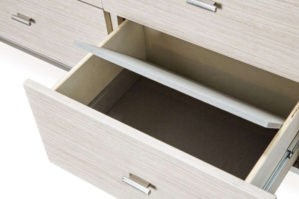 AICO by Michael Amini - Silverlake Village - Dresser & Mirror - Washed Oak - KI-SLVG050-60-129 veiw 6