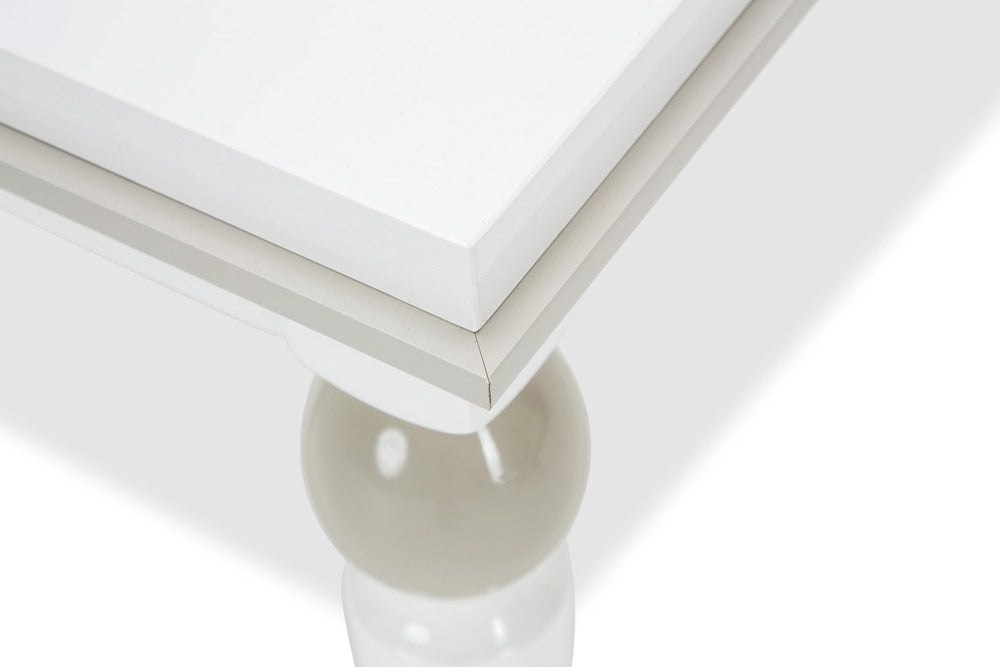 AICO by Michael Amini - Sky Tower End Table in Cloud White - 9025602-108_CLOSEOUT veiw 2