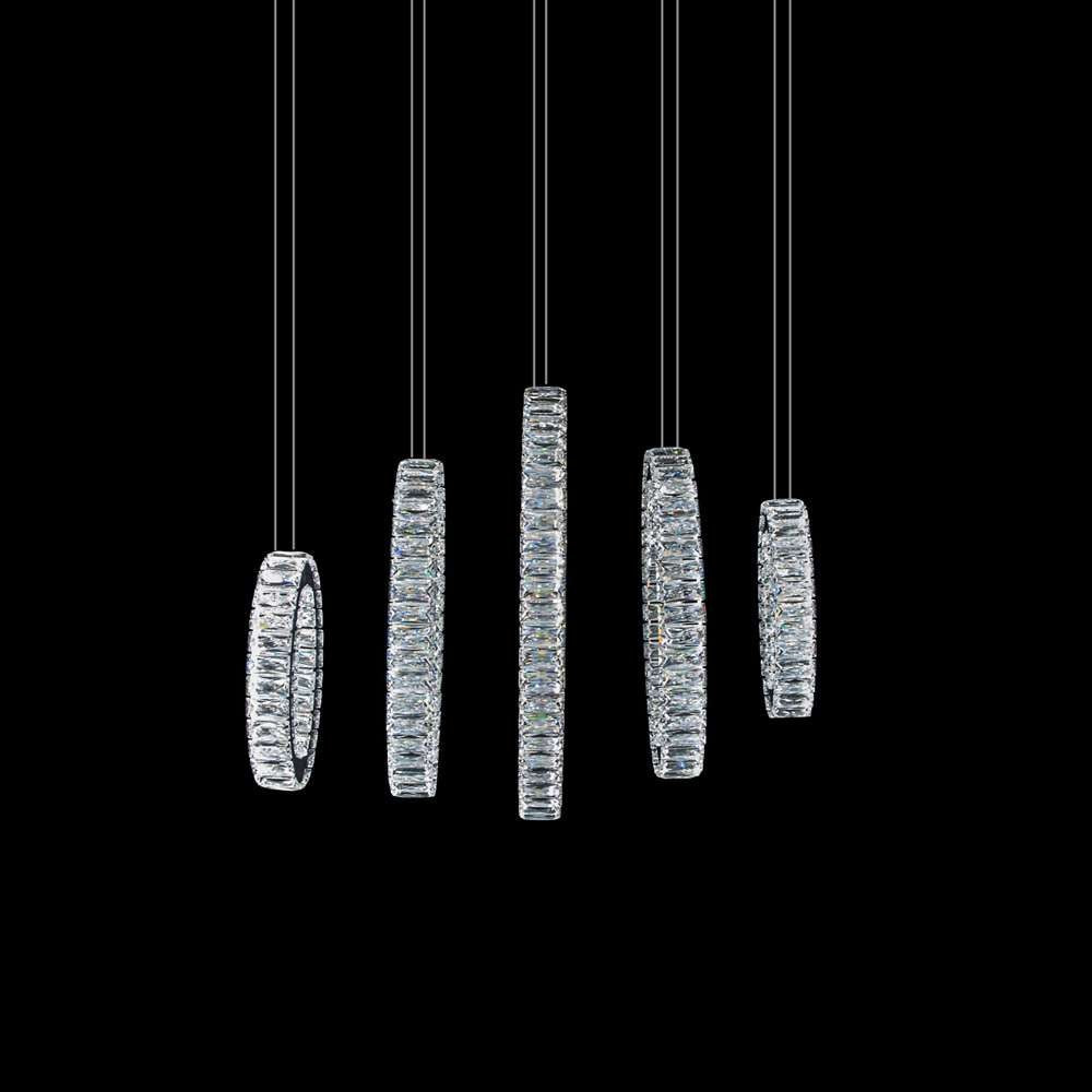 AICO by Michael Amini - Solar Hoops LED Chandelier, Small - LT-CH804 veiw 1