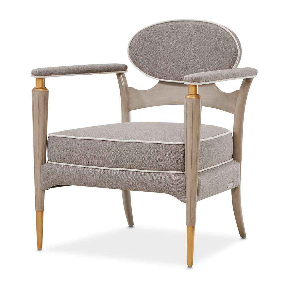 AICO by Michael Amini - St. Charles Accent Chair - Dove Gray - 9088834-STRTS-803 veiw 1