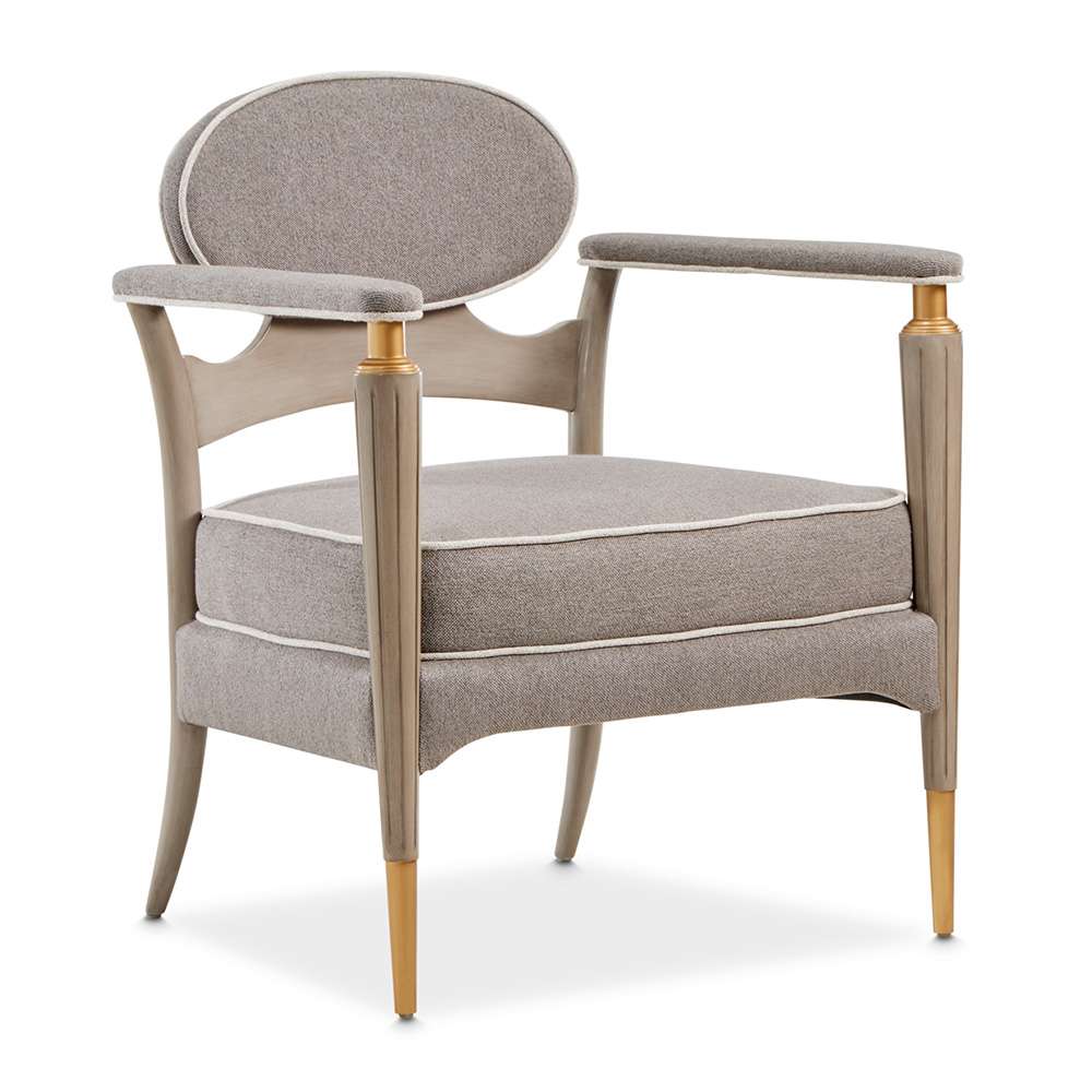 AICO by Michael Amini - St. Charles Accent Chair - Dove Gray - 9088834-STRTS-803 veiw 2