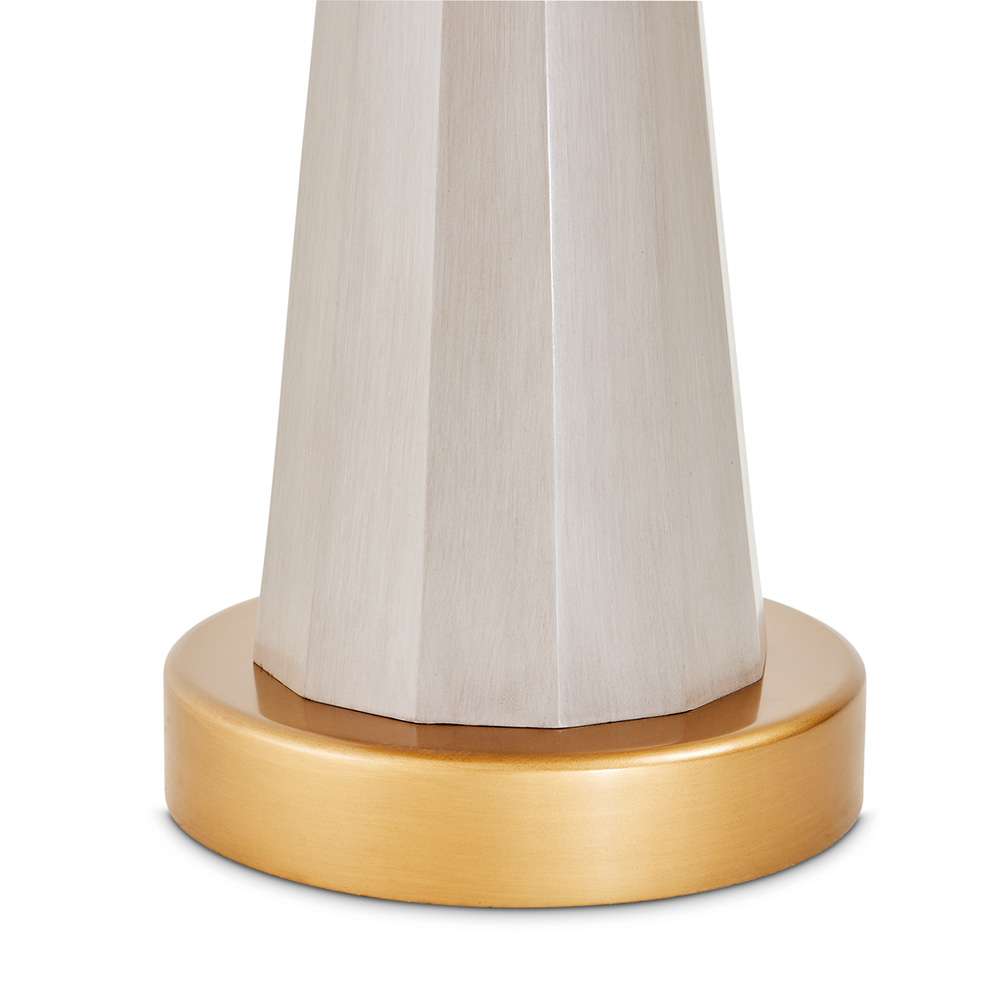 AICO by Michael Amini - St. Charles Chairside Table - Dove Gray - 9088222-803 veiw 3