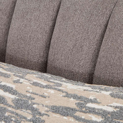 AICO by Michael Amini - St. Charles Chaise - Dove Gray - 9088841-STRTS-803 veiw 4