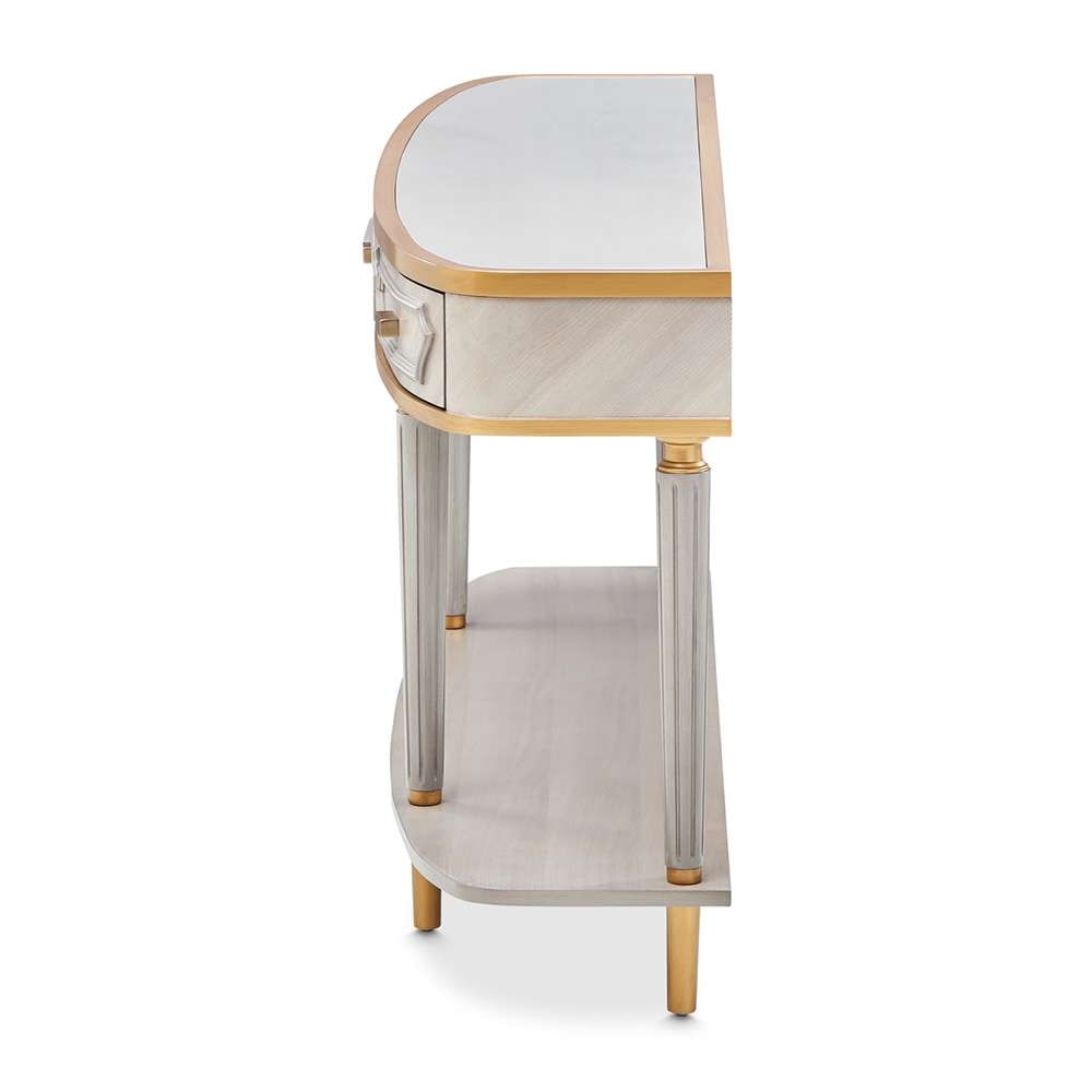 AICO by Michael Amini - St. Charles Console Table - Dove Gray - 9088223-803 veiw 3