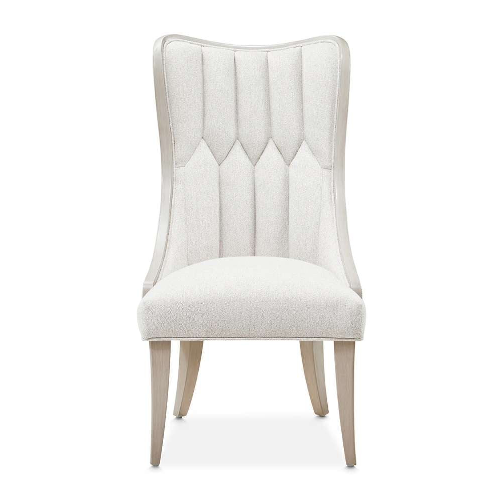 AICO by Michael Amini - St. Charles Dining Side Chair, Set of 2 - Dove Gray - 9088003-803 veiw 2