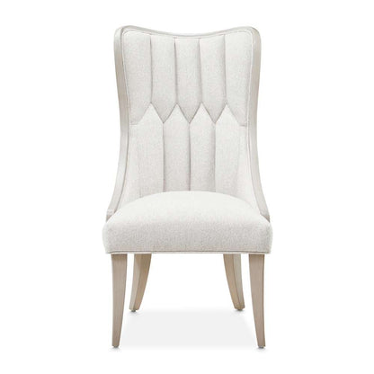 AICO by Michael Amini - St. Charles Dining Side Chair, Set of 2 - Dove Gray - 9088003-803 veiw 2