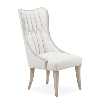 AICO by Michael Amini - St. Charles Dining Side Chair, Set of 2 - Dove Gray - 9088003-803 veiw 3