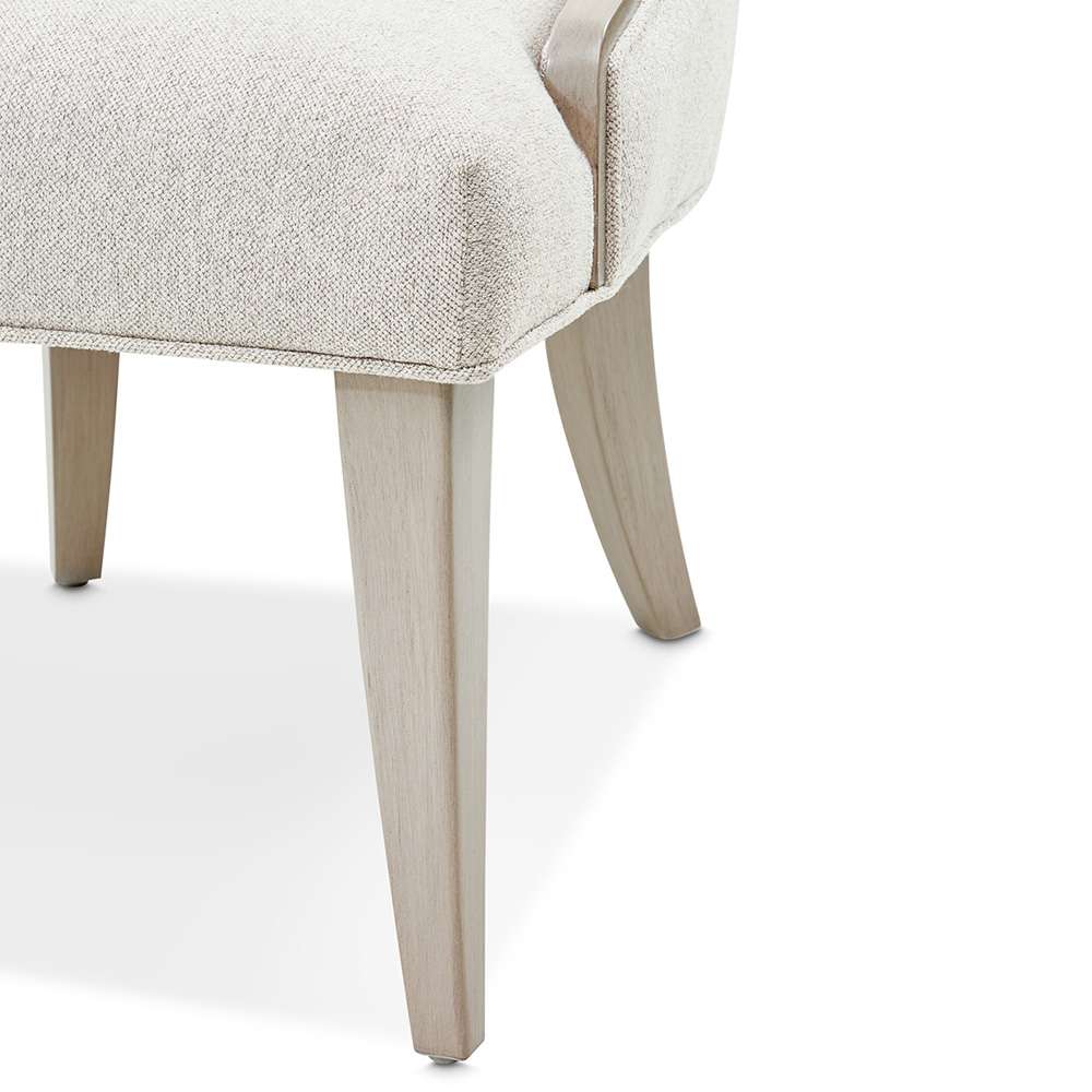 AICO by Michael Amini - St. Charles Dining Side Chair, Set of 2 - Dove Gray - 9088003-803 veiw 4