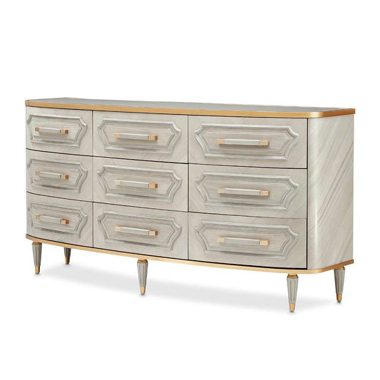 AICO by Michael Amini - St. Charles Dresser - Dove Gray - 9088050SA-803 veiw 1