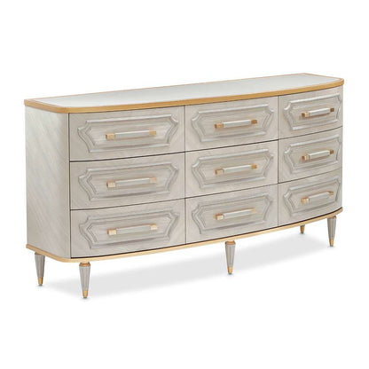 AICO by Michael Amini - St. Charles Dresser - Dove Gray - 9088050SA-803 veiw 3