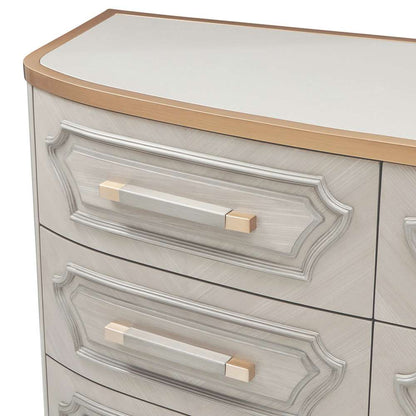AICO by Michael Amini - St. Charles Dresser - Dove Gray - 9088050SA-803 veiw 6