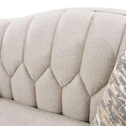 AICO by Michael Amini - St. Charles Standard Sofa - Dove Gray - 9088815-CIRUS-803 veiw 3