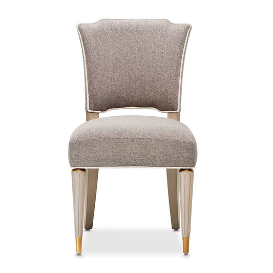 AICO by Michael Amini - St. Charles Vanity Chair - Dove Gray - 9088244-803 veiw 1