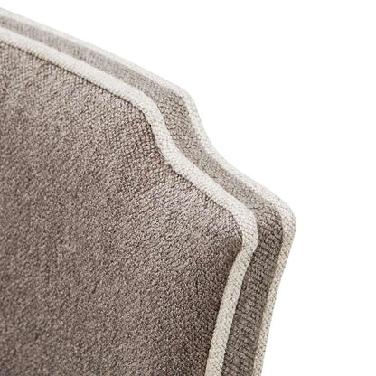 AICO by Michael Amini - St. Charles Vanity Chair - Dove Gray - 9088244-803 veiw 3