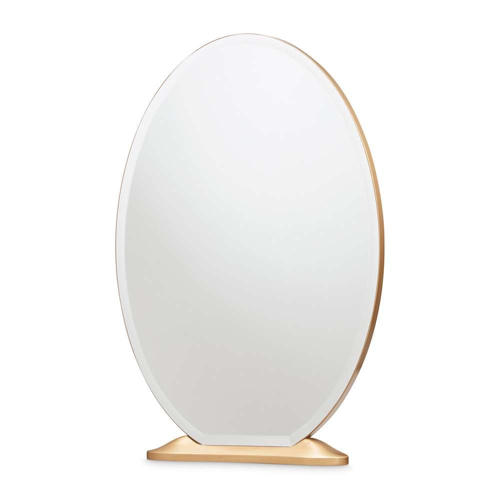 AICO by Michael Amini - St. Charles Vanity Mirror - Dove Gray - 9088068-803 veiw 1