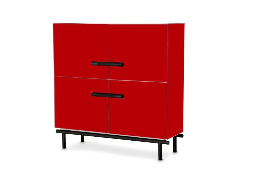AICO by Michael Amini - State St. - Accent Cabinet - Saffron - N9016008-602 veiw 1