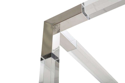 AICO by Michael Amini - State St. - Eastern King Metal Bed - Glossy White - N9016000EK4-116 veiw 5