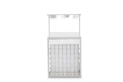 AICO by Michael Amini - State St. - Wall Bar - Glossy White - N9016509-116 veiw 3