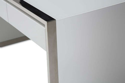 AICO by Michael Amini - State St. - Writing Desk - Glossy White - N9016277-116 veiw 4