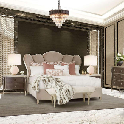 AICO by Michael Amini - Symphony - Round 24 Light Chandelier - LT-CH974-24CLR veiw 2