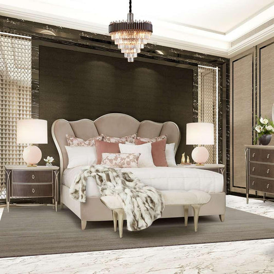 AICO by Michael Amini - Symphony - Round 24 Light Chandelier - LT-CH974-24CLR veiw 2