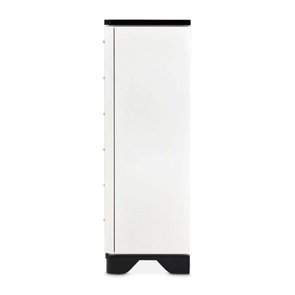 AICO by Michael Amini - Tuxedo 6-Drawer Chest - Piano Keyboard - 9087070SA-832 veiw 3